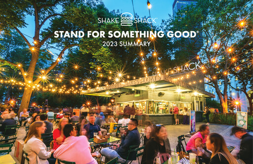 Miniature Shake Shack
 Rapport de durabilité 2023