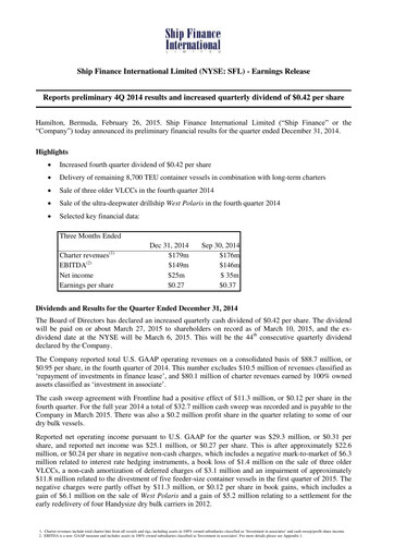 Thumbnail SFL Corp
 Quarterly Report 2014-q4