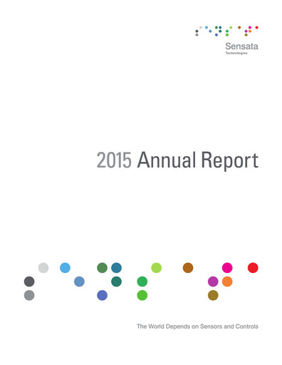 Thumbnail Sensata Technologies
 Annual Report 2015