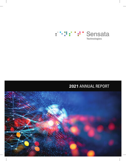 Thumbnail Sensata Technologies
 Annual Report 2021