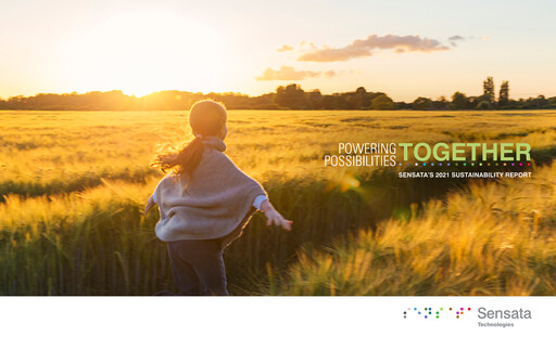 Thumbnail Sensata Technologies
 Sustainability Report 2021