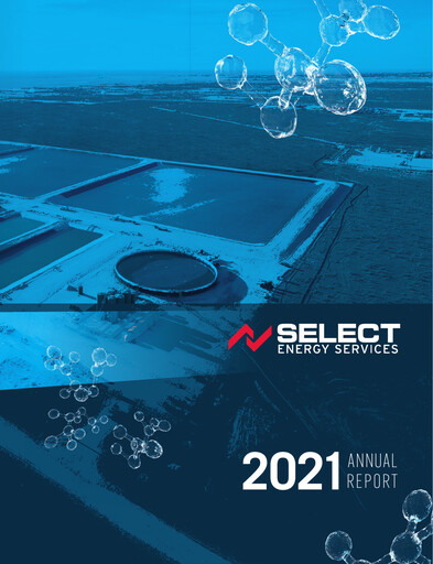 Thumbnail Select Water Solutions Annual Report 2021