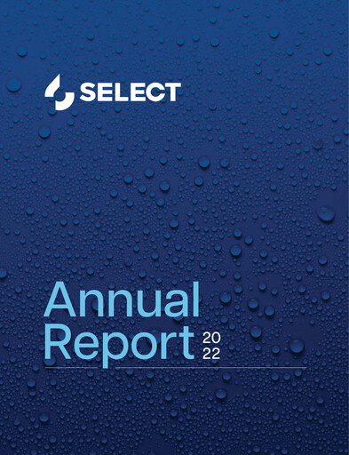 Thumbnail Select Water Solutions Annual Report 2022