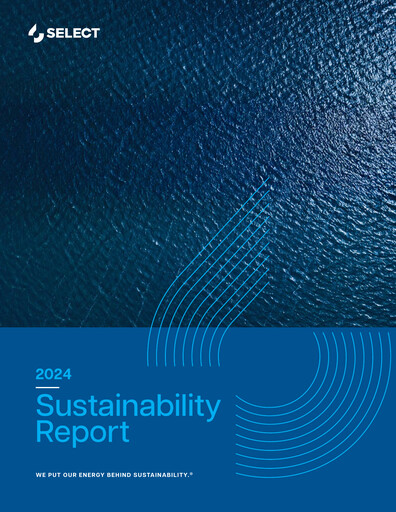 Thumbnail Select Water Solutions Sustainability Report 2024