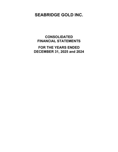 Thumbnail Seabridge Gold
 Financial Statement 2025