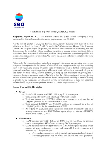 Vorschaubild Sea Limited Quartalsbericht 2023-q2