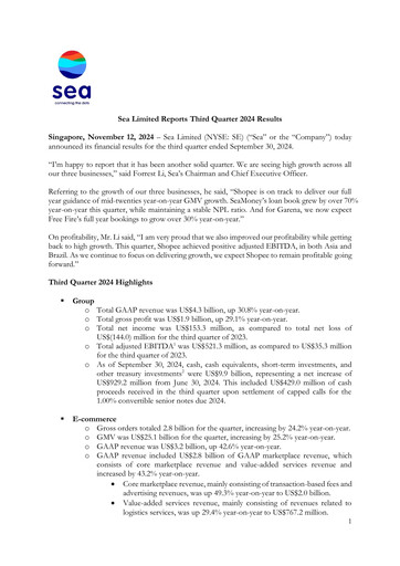 Miniature Sea Limited Rapport trimestriel 2024-q3