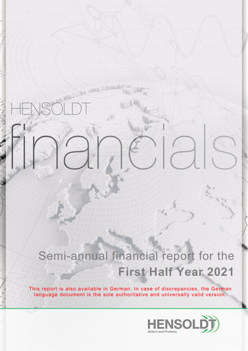 Thumbnail Hensoldt Half-year Report 2021-h1
