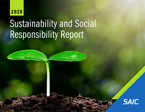 Thumbnail SAIC (Science Applications International Corp) Sustainability Report 2020