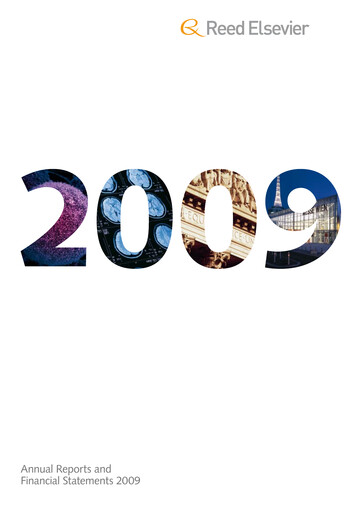 Thumbnail RELX Annual Report 2009