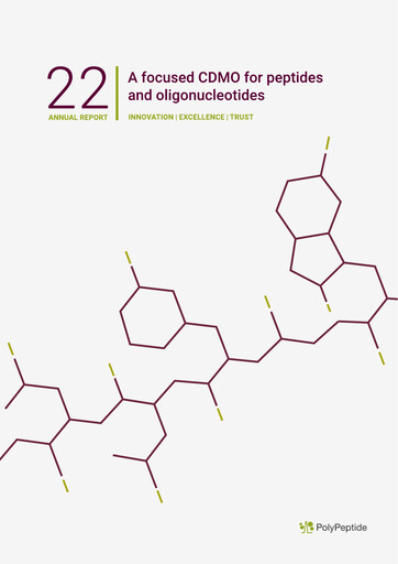 Thumbnail PolyPeptide Group Annual Report 2022