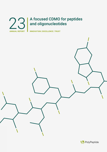 Thumbnail PolyPeptide Group Annual Report 2023