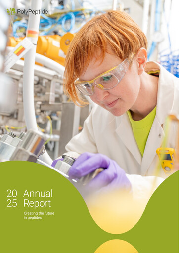 Thumbnail PolyPeptide Group Sustainability Report 2025