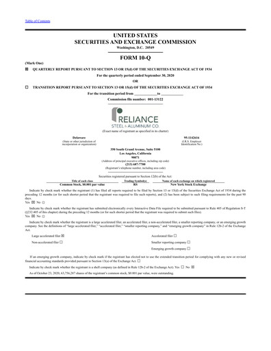 Thumbnail Reliance


 Quarterly Report 2020-q3