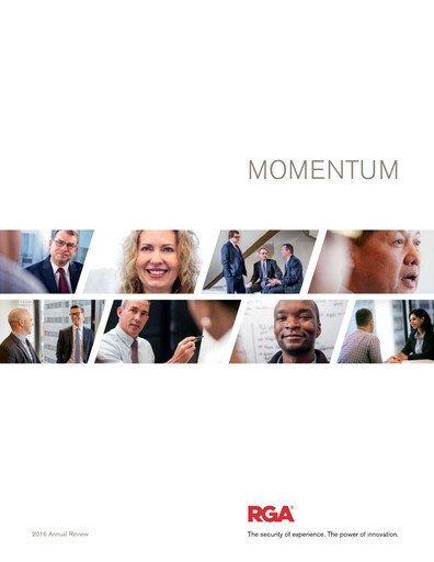 Thumbnail Reinsurance Group of America
 Annual Report 2016