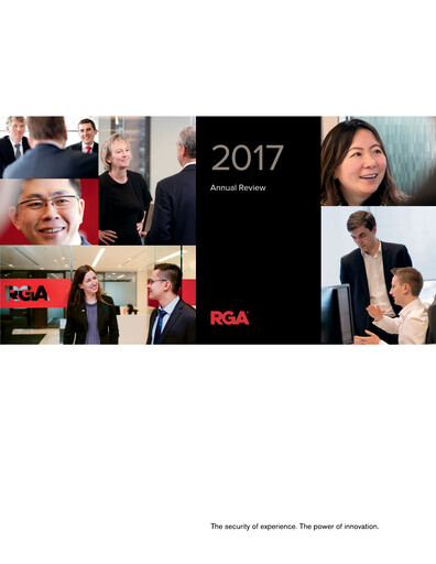 Thumbnail Reinsurance Group of America
 Annual Report 2017
