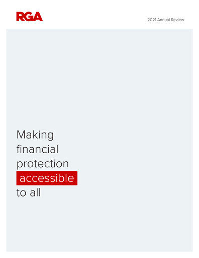 Thumbnail Reinsurance Group of America
 Annual Report 2021