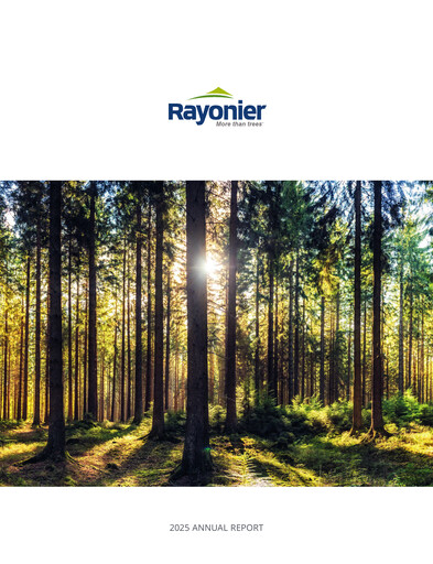 Vorschaubild Rayonier Jahresbericht 2025