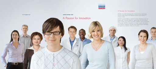 Thumbnail Qiagen  Annual Report 2008