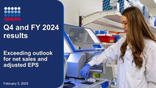 Thumbnail Qiagen  Financial Statement 2024