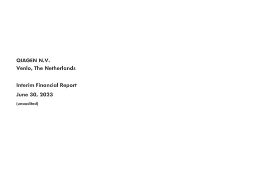 Thumbnail Qiagen  Half-year Report 2023-h1