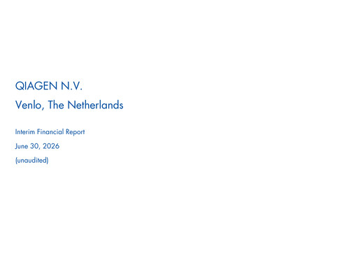 Thumbnail Qiagen  Half-year Report 2026-h1