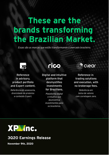 Miniature XP Inc. Rapport trimestriel 2020-q3