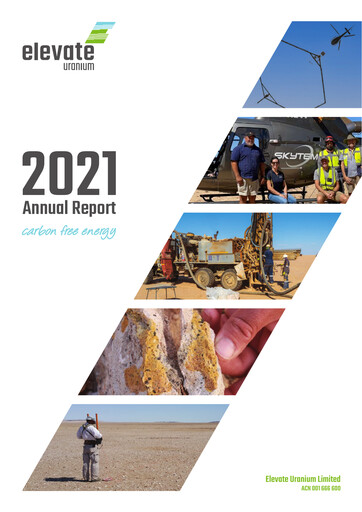 Thumbnail Elevate Uranium Annual Report 2021