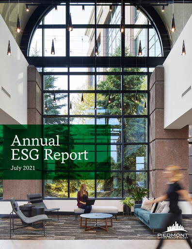 Vorschaubild Piedmont Realty Trust ESG-Bericht 2020