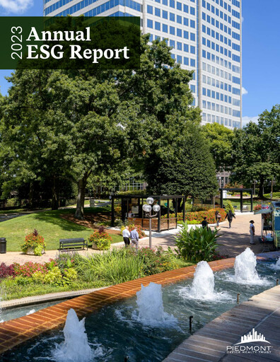 Vorschaubild Piedmont Realty Trust ESG-Bericht 2023