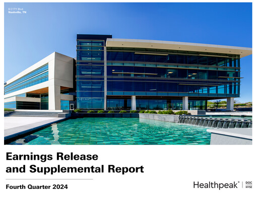 Thumbnail Healthpeak Properties
 Quarterly Report 2024-q4