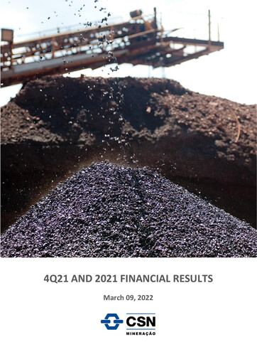 Thumbnail CSN Mineração Financial Report 2021