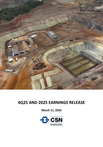 Thumbnail CSN Mineração Financial Report 2025