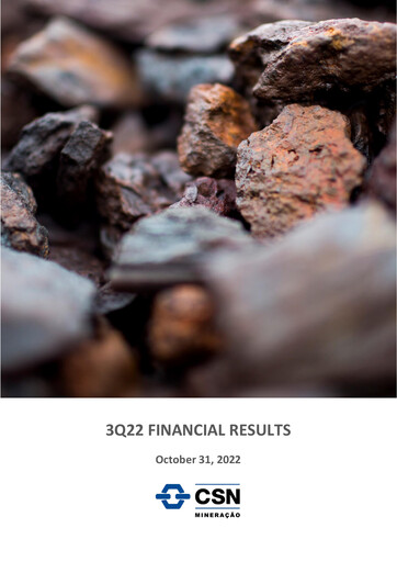 Thumbnail CSN Mineração Quarterly Report 2022-q3