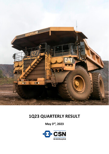 Thumbnail CSN Mineração Quarterly Report 2023-q1