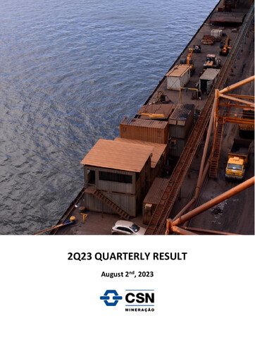 Thumbnail CSN Mineração Quarterly Report 2023-q2