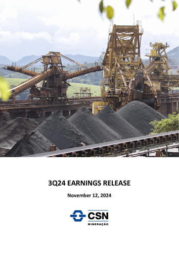 Thumbnail CSN Mineração Quarterly Report 2024-q3