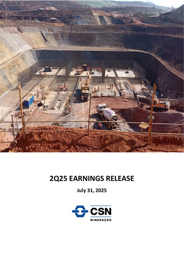 Thumbnail CSN Mineração Quarterly Report 2025-q2