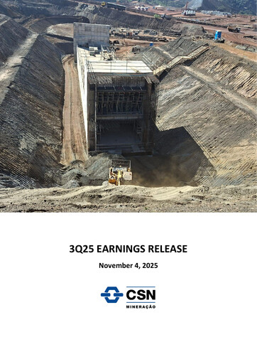 Thumbnail CSN Mineração Quarterly Report 2025-q3