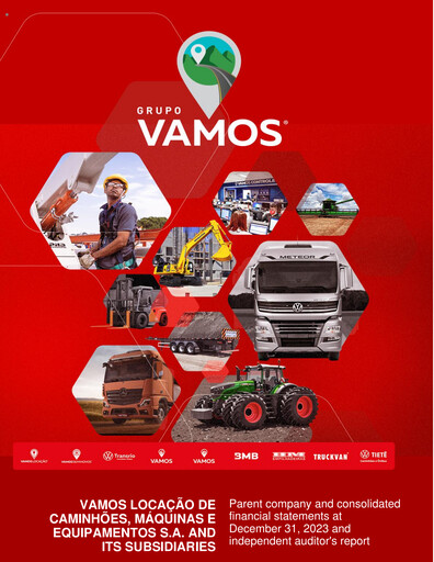 Miniature Vamos Locação de Caminhões, Máquinas e Equipamentos S.A. Bilan financier 2023