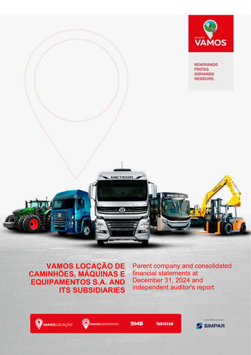 Miniature Vamos Locação de Caminhões, Máquinas e Equipamentos S.A. Bilan financier 2024