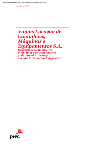 Thumbnail Vamos Locação de Caminhões, Máquinas e Equipamentos S.A. Financial Statement 2023