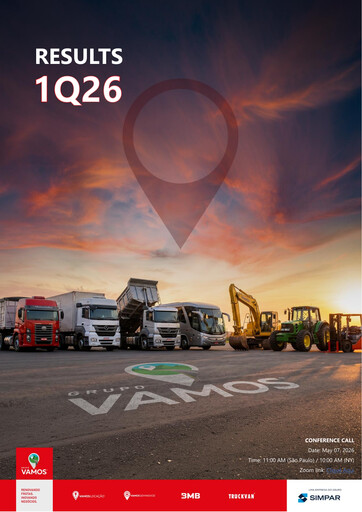 Thumbnail Vamos Locação de Caminhões, Máquinas e Equipamentos S.A. Quarterly Report 2026-q1