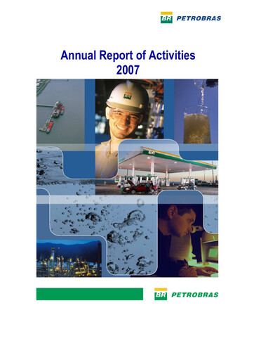 Thumbnail Petrobras Annual Report 2007