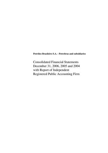 Thumbnail Petrobras Financial Statement 2006