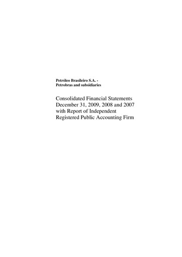 Thumbnail Petrobras Financial Statement 2009