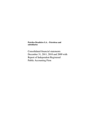 Thumbnail Petrobras Financial Statement 2011
