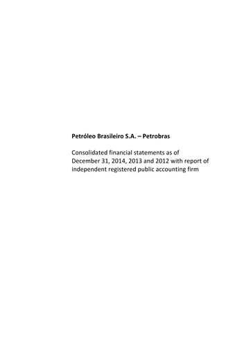 Thumbnail Petrobras Financial Statement 2014