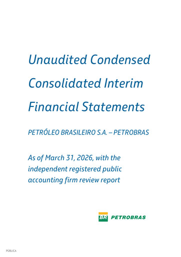 Thumbnail Petrobras Financial Statement 2026-q1