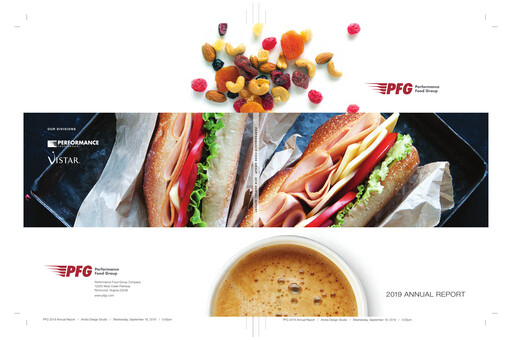 Thumbnail Performance Food Group Annual Report 2019
